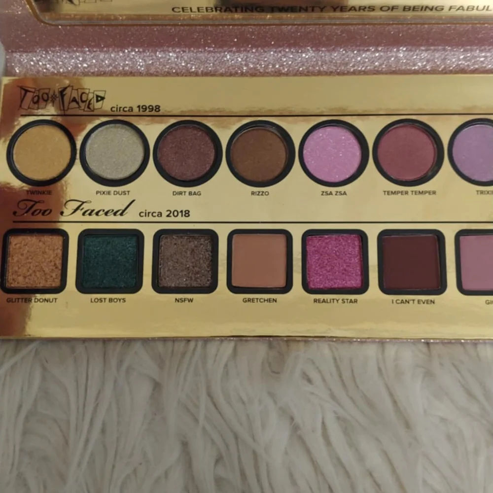 💖FIRM! NWT TOO FACED THEN AND NOW EYESHADOW PALETTE LIMITED EDITION (LAST ONE A